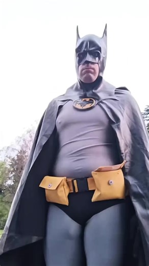 Be careful if you steal secretly. #cosplay #Batman #batmancosplay #putthatcookiedown #batmanday