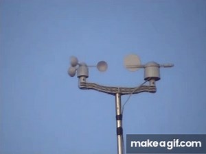 Weather station, Anemometer on Make a GIF