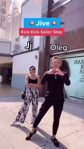 Ballroom Dance Lessons in Los Angeles: Jive Kick Ball Change Choreography