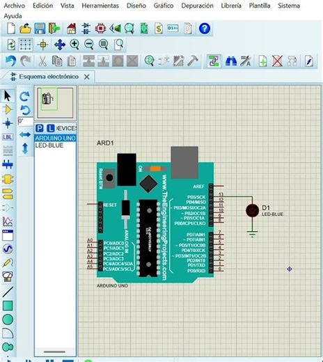Circuito 2-Parpadeo de un LED (Blink)