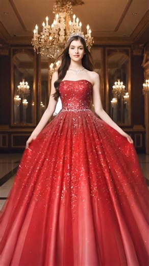 Sky Blue Fairy Tale Ball Gown 😍 Most Beautiful Blue Dress #SkyBlueBallGown#FairyTaleBallGown