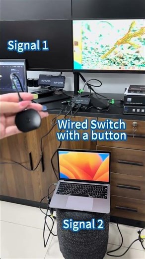 2-Port KVM Dual Monitor Switch #hdmi #avsolutions