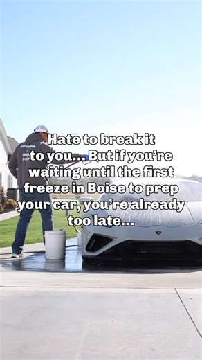 Hate to break it to you… but if you’re waiting until the first freeze...