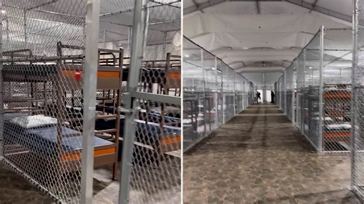 First look inside 'Alligator Alcatraz' detention center in Florida