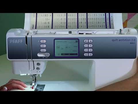 Pfaff quilt ambition 2.0 30 Blind Hem