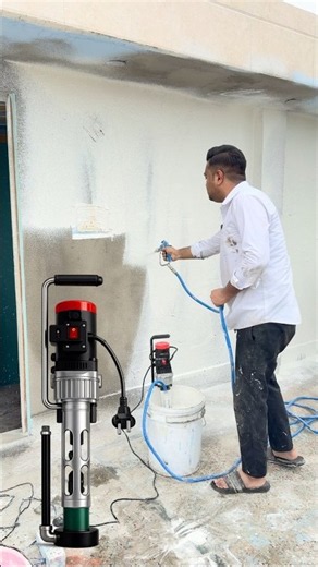 MULTIFUNCTIONAL PUTTY SPRAYER MACHINE || PORTABLE PUTTY SPRAYER || WATERPROOFING MACHINE #shorts