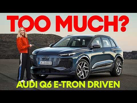 FIRST DRIVE: Audi Q6 e-tron: the best electric Audi yet? | Electrifying
