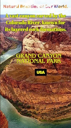 Amerika'nın Nefes Kesen Harikası: Büyük Kanyon 🤯 | Grand Canyon