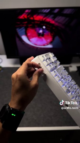 this mechanical keyboard has a topographic keycaps out of the box, and its also very creamy! this is the MCHOSE G87! keyboard, mechanical keyboard, 80% keyboard, gaming keyboard, mchose, mchose keyboard, ergonomic keyboard, creamy keyboard, mchose g87 mechanical keyboard #tech #techtok