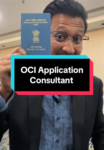 Expert OCI Application Consulting Services by Mr. Paranthaman