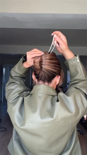 Minnie Faye Rayment | French pin but hidden ✨ @gisou french pin Jacket from @prettylittlething Anything to stop me doing a stick back - - - #hairtutorial... | Instagram