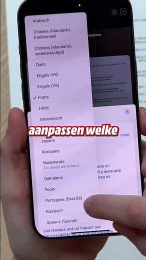 Efficiënt vertalen zonder te typen? Je iPhone scant de tekst en vertaalt meteen voor jou 📸✨