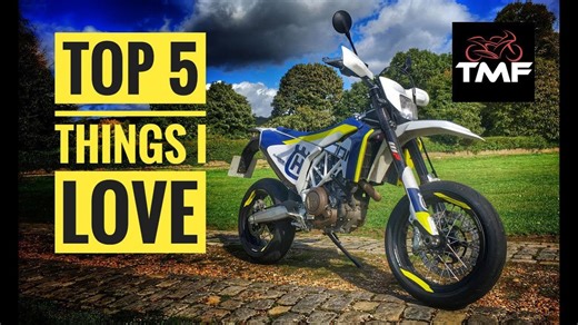 Top 5 things I love - Husqvarna 701 Supermoto