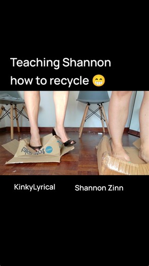 Crushing and Destroying Boxes #heels #feet #barefoot