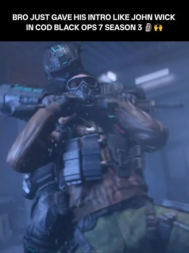 Bro just gave a john wick style introduction in COD Black Ops 7 Season 3 🗿🔥 #shorts #cod #bo7