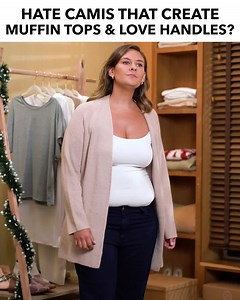 184K views · 660 reactions | This shaping cami is changing  women’s  lives Love handles, where?! Comfortably control curves 朗 The cami that smooths in 3 seconds is here! | Shapermint | Facebook