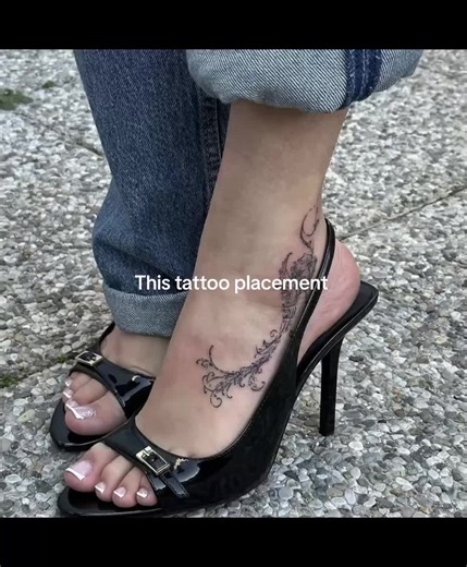 Need this #tattoo #foottattoo #fyp #viral #chic | tatto