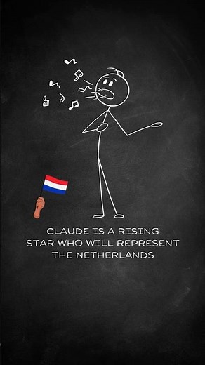 Claude Represent the Netherlands at Eurovision 2025.
