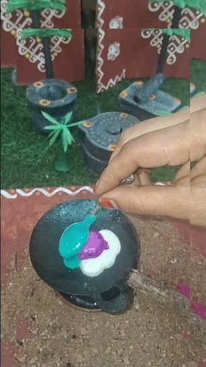 Miniature Cooking Tamil 🤩 | சின்ன பானையில் சுவை பெரியது” #classictinyfood #miniaturecookingMiniature