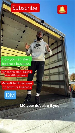 want to make 4k & 8k per week. boxtruck business #personalfinance #short #automobile #boxtruck