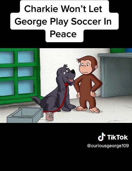 Curious George Soccer Practice with Sharky