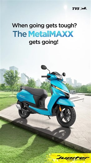 💪 When the going gets tough, the Metal MAXX gets going! Introducing the all-new TVS Jupiter – built for strength, style & reliability. 🛵✨ #TVSJupiter #MetalMAXX #RideStrong #TwoWheelerLove | The Assam Tribune