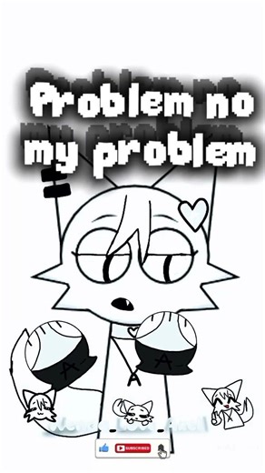 NOT MY PROBLEM :3✨/ib : @Tiara_lover_Grayෆ #AxW #WENDAxAXELL #Sprunki #trend