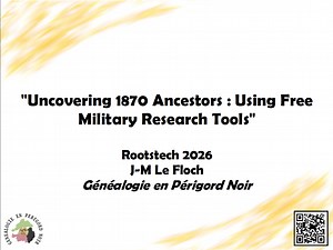 Uncovering 1870 Ancestors : Using Free Military Research Tools