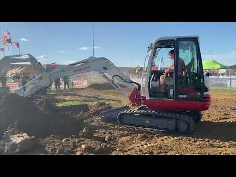 Takeuchi TB240 Mini Excavator Demo
