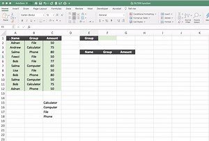 FILTER function With Examples (دالة FILTER مع الأمثلة)