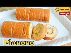 pianono the Filipino version of swiss roll cake #baking