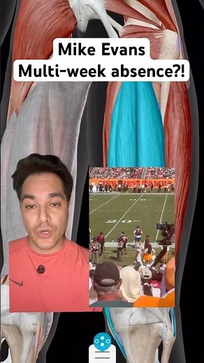 🚨Mike Evans OUT with a hamstring injury. How much time will he miss?