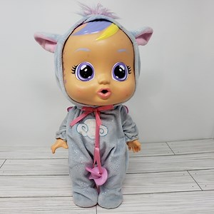 IMC Toys Cry Babies Dreamy Unicorn Baby Doll Cries Tears Pacifier Toy
