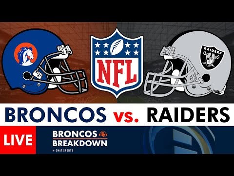 Broncos vs. Raiders Live Streaming Scoreboard, Free Play-By-Play, Highlights | NFL Week 14