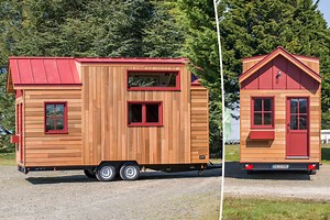 Tiny House : l'entreprise Baluchon dévoile sa dernière maison sur roues, la Pétrichor