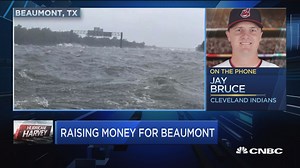 Cleveland Indians' Jay Bruce fundraises for Texas hometown