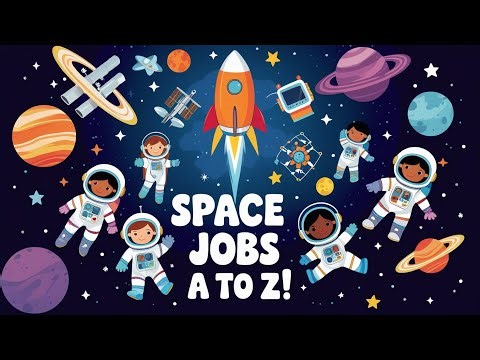 Jobs in Space! 🚀 | Fun Kids Song About Space Careers & Science | Educational Rhymes for Children
