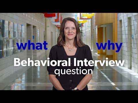 Behavioral Interview Questions