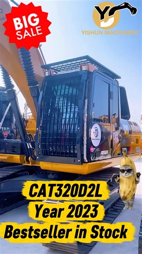 Used CAT320D Excavator for Sale