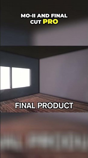 Building a 3d house in Final Cut Pro! #finalcutpro #motionvfx #3dtutorial