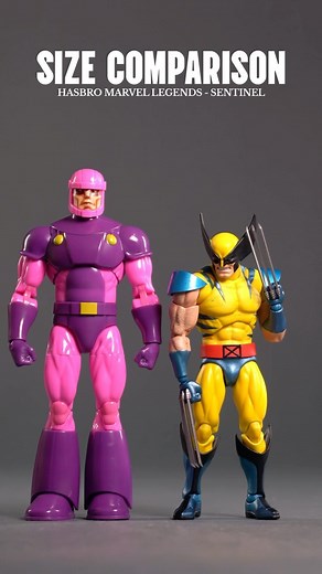 44K views · 3.8K reactions | Size Comparison: Hasbro Marvel Legends X-Men - Sentinel . Figure by: @hasbropulse . . . #hasbro #hasbropulse #hasbromarvellegends #marvellegends #marvellegendscommunity #marvelcomics #marvel #shfiguarts #mafex #mafextoys #medicomtoys #comparison #sizecomparison #sentinel #spiderman #hulk #toycollector #toycommunity #xmen #xmencomics #xmen97 | Patrick Tamayo | Facebook