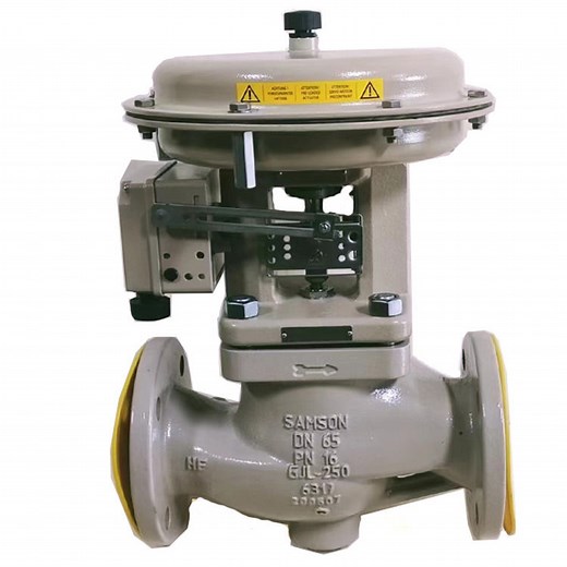 [Hot Item] Samson Original 3241 Series DN65 Pn16 Gjl-250 Pneumatic Globe Control Valve