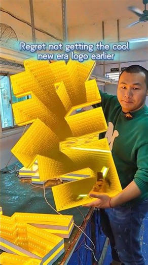 Regret not getting the cool new era logo earlier.#signage #ledlight #signboard #lightbox #signshop