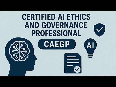 Certified AI Ethics and Governance Professional™ (CAEGP™) Certification Course Online by Tonex
