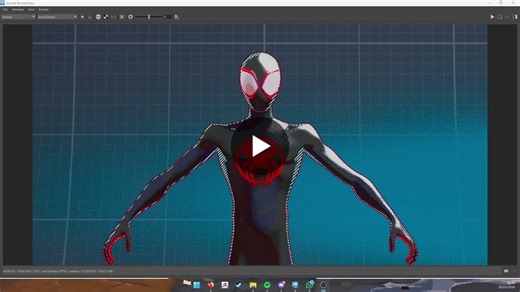 #maya #autodesk #arnold #procedural #osl #shader #spiderverse | Vitor Gonçalves Moreira