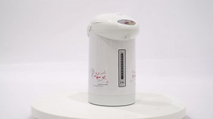 128.5Oz Stainless Steel Hot Water Dispenser - 750W Instant Electric Kettle for Keep Warm for Tea/Coffee, White, 110V
