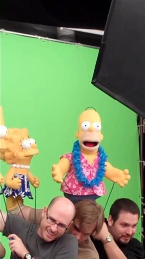 Puppet Simpsons Behind the Scenes