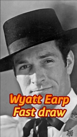 Hugh O’Brian - Wyatt Earp Fast Draw #westernfastdraw #classicwesterns