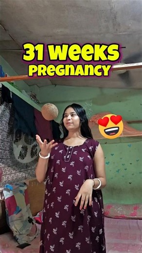 31 WEEKS BABY MOVMENTS ARE REALLY SCARY🥹🤱|mini vlog|DAY-40/90|#shorts #babymovement #thirdtrimester