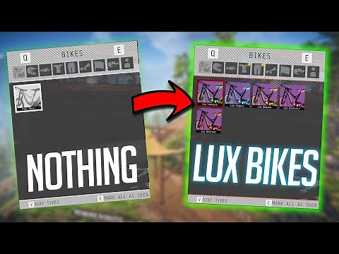 Nothing To LUX Bike Episode 1 | Descenders (Tron Bike)